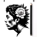 Colombia, son, dreamer tattoo design idea