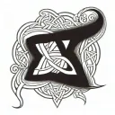 celtic trinity knot tattoo design idea