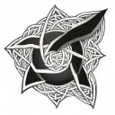 celtic trinity knot tattoo design idea