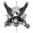 Anti Government tattoo design idea