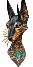 anubis tattoo design idea