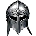 Gladiator helmet tattoo design idea