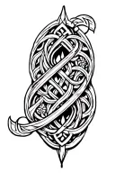 Celtic band  tattoo design idea