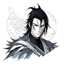 aizen tattoo design idea