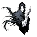 aizen tattoo design idea