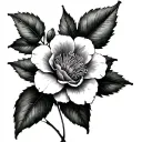 Violet And Primrose tattoo design idea