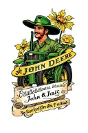 John deere tattoo design idea