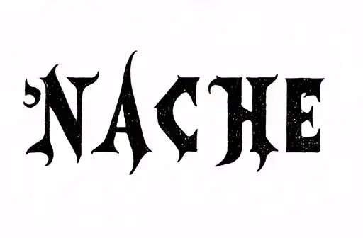 “Nache” tattoo design idea