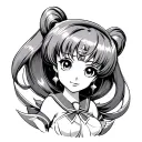 Sailor Moon tattoo design idea