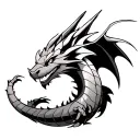 Dragonite tattoo design idea