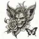 J JJ tattoo design idea