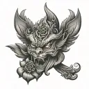 J JJ tattoo design idea