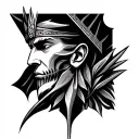 osiris strong and modern tattoo design idea