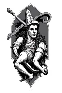 st. George tattoo design idea