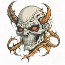 ### Tattoo Concept: A Strong and Masculine Tear  #### 1. **Overall Design** - **Bold Ripped Skin Effect**: The tattoo sh tattoo design idea