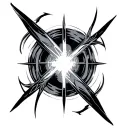 Cyber Sigil tattoo design idea