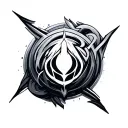 Cyber Sigil tattoo design idea