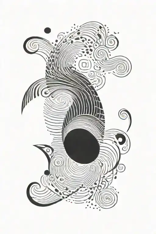 fingerprint sleeve tattoo tattoo design idea