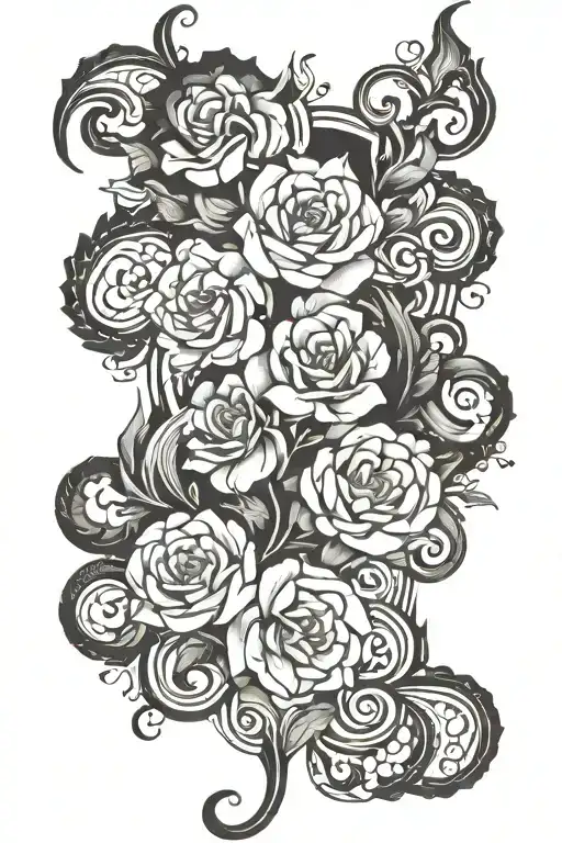 Proverbs 3:5-6 Trust in the Lord with all your heart and lean not on your own understanding and love, joy, peace tattoo design idea