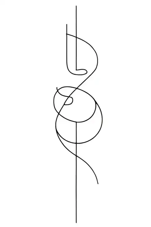 Arete tattoo design idea