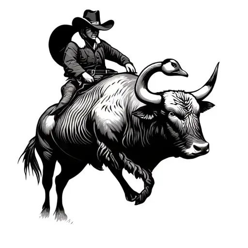 67+ Cowboy Riding Bull Tattoo Ideas in 2026 - BlackInk AI