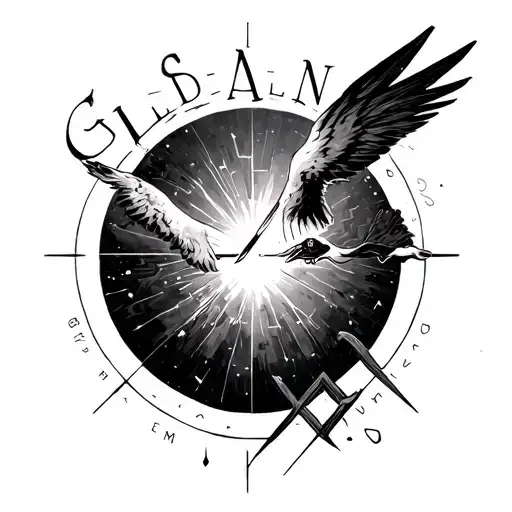 gods plan is greater than highs and lows tattoo design idea