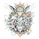 Yu-Gi-Oh tattoo design idea