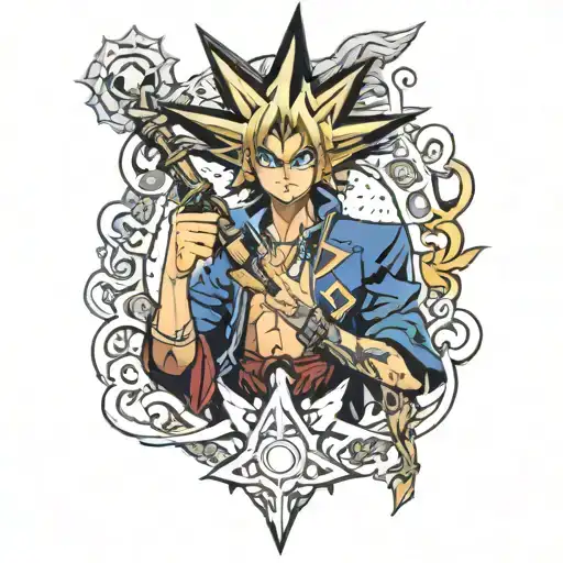Yu-Gi-Oh tattoo design idea