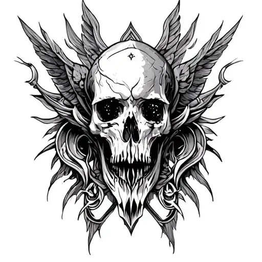 The 7 laws of Kybalion tattoo design idea