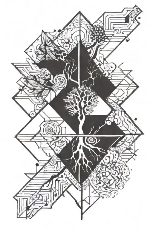 erdtree tattoo design idea