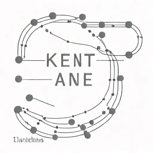 name kent spelled in morse code tattoo design idea