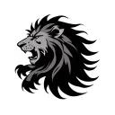 Lion Shield tattoo design idea