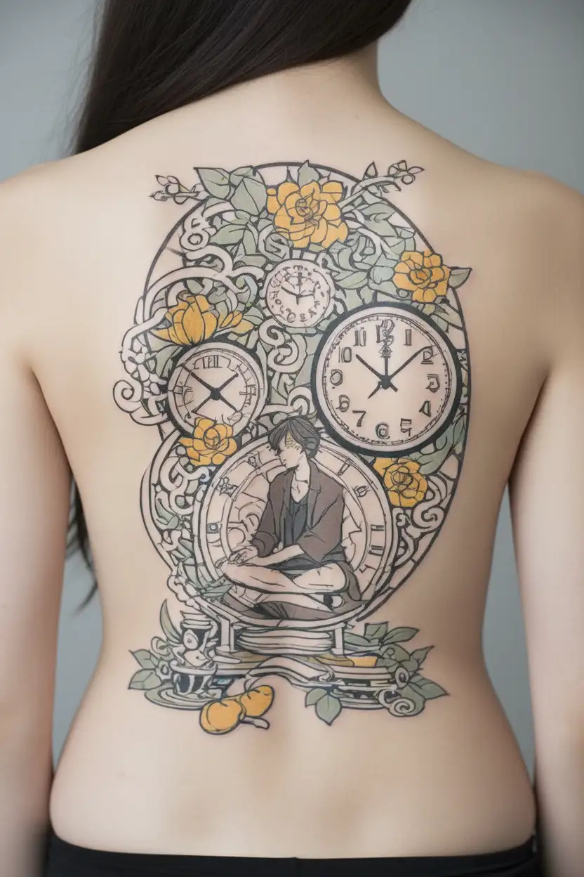 6 principals for overcoming laziness   Ikigai Kaizen Pomodoro Hara Hachi Bu Shoshin Wabi-Sabi  tattoo design idea