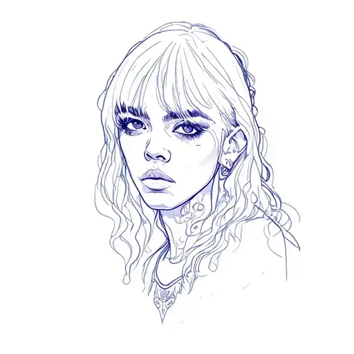 The greatest by billie eilish tattoo design idea