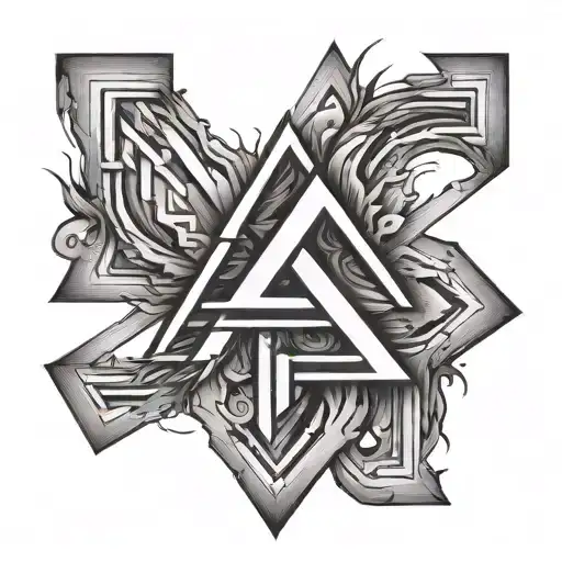 god is greater than highs and lows tattoo design idea