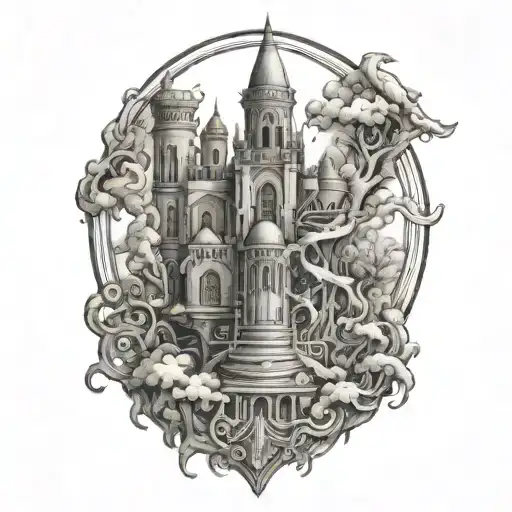 babylon tattoo design idea