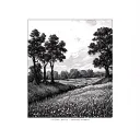 van gogh landscape from saint remy tattoo design idea