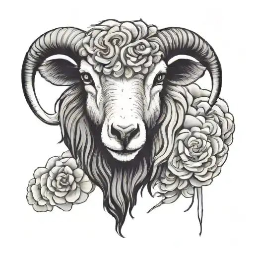 black sheep simple tattoo tattoo design idea
