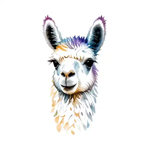 Machu Picchu, Alpaca tattoo design idea