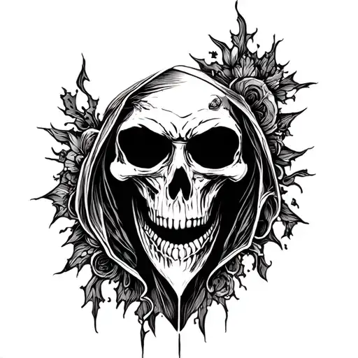 grim Reaper tattoo design idea