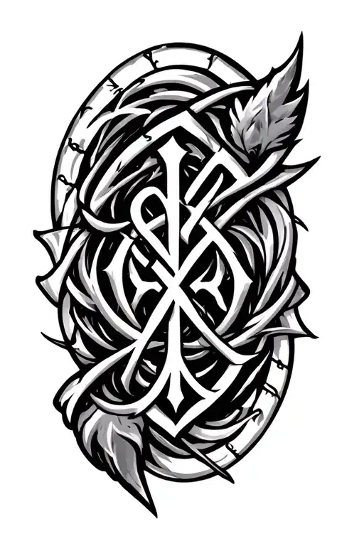 icelandic runes tattoo tattoo design idea
