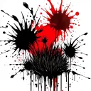 rice fields tattoo design idea