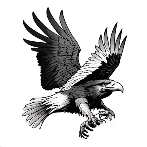 Eagle Scout tattoo design idea