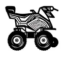 roue roller quad tattoo design idea