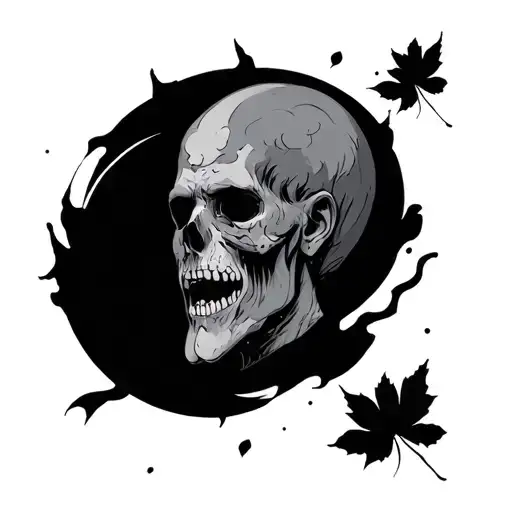 loner tattoo design idea