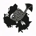 scuba diving tattoo design idea