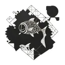 scuba diving tattoo design idea