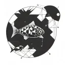 scuba diving tattoo design idea