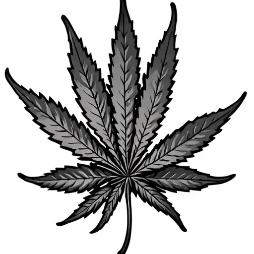 420 cartoon tattoo design idea