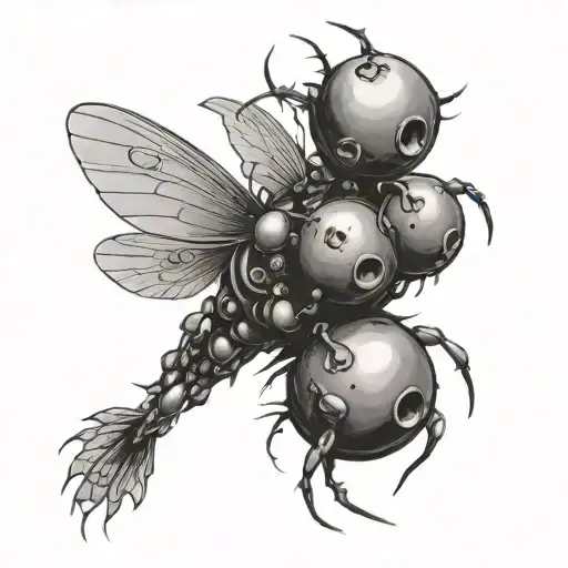 chihiro fly soot balls tattoo design idea